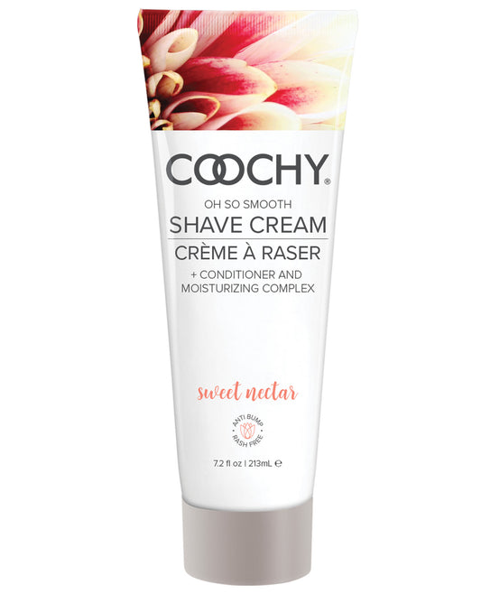 Coochy Shave Cream - 7.2 Oz Sweet Nectar - LUST Depot