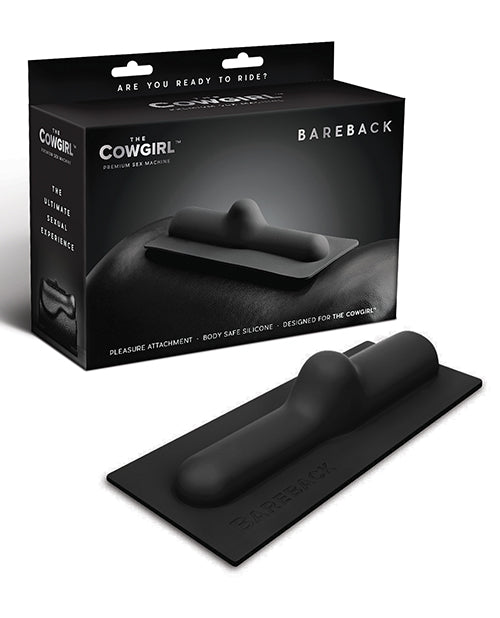 The Cowgirl Bareback Silicone Attachment - Black - LUST Depot