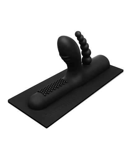 The Cowgirl Buckwild Silicone Attachment - Black - LUST Depot