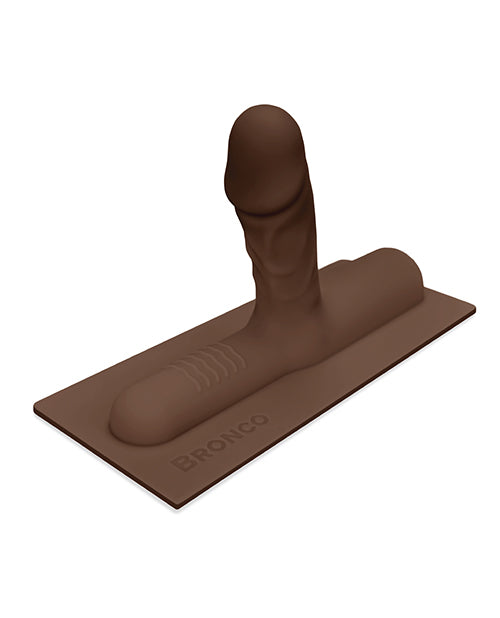 The Cowgirl Bronco Silicone Attachment - Chocolate - LUST Depot