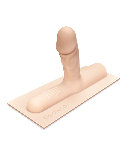 The Cowgirl Bronco Silicone Attachment - Vanilla - LUST Depot