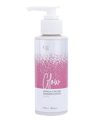 Cgc Glow Pink Cupcake Shimmer Body Lotion - 4 Oz Silver