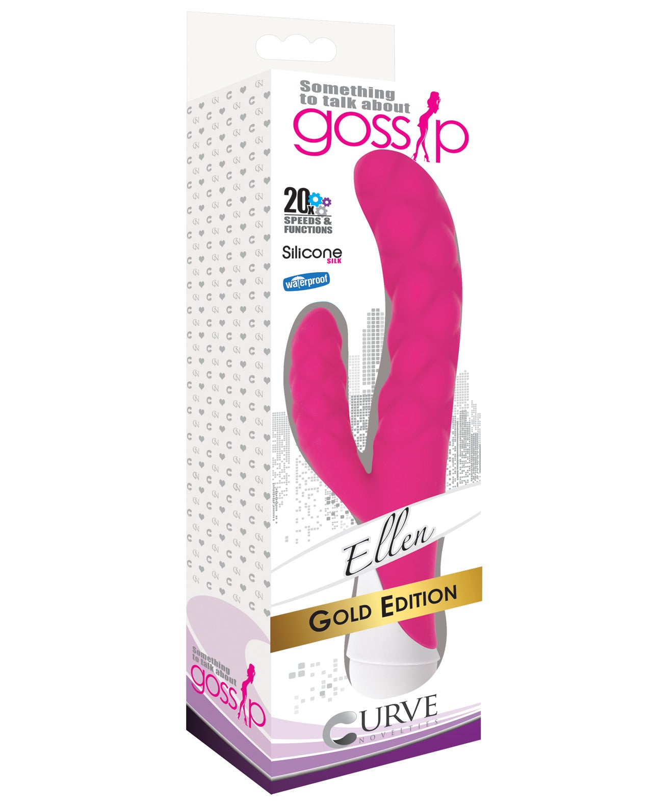 Curve Novelties Gossip Ellen - Magenta - LUST Depot