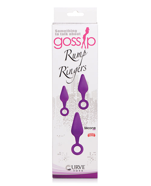 Curve Novelties Gossip Rump Ringers - Violet - LUST Depot