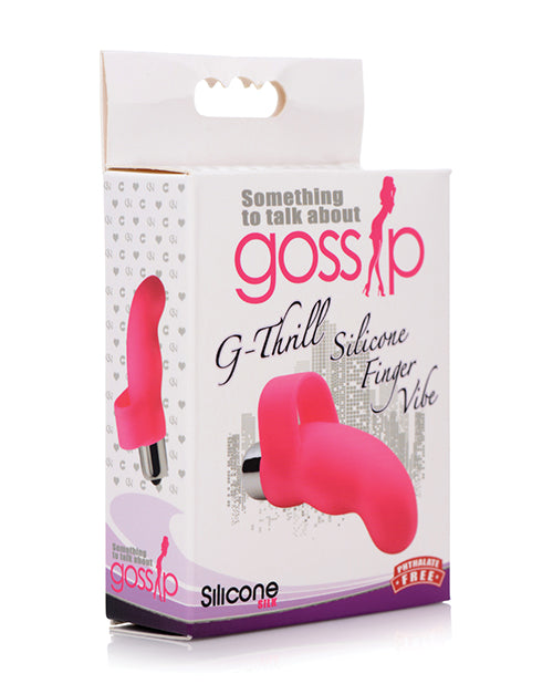 Curve Novelties Gossip G-thrill G Spot Finger Vibe - Magenta - LUST Depot