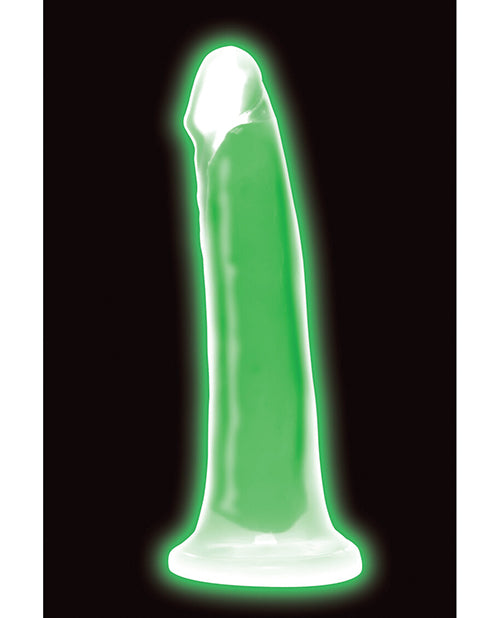 Curve Toys Lollicock 7" Glow In The Dark Silicone Dildo - Green - LUST Depot