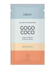 Coochy Ultra Hydrating Shave Cream Foil - .35 Oz Mango Coconut