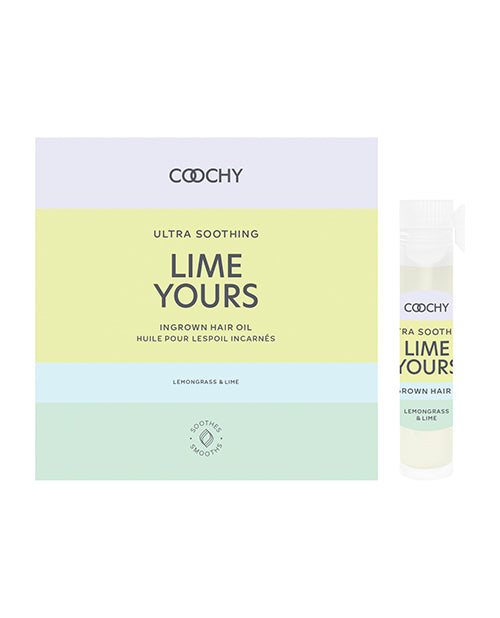 Coochy Lime Yours Ultra Soothing Ingrown Hair Oil - .06 Oz/2 Ml - LUST Depot