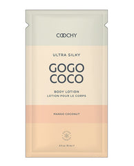 Coochy Ultra Silky Body Lotion Foil - .35 Oz Mango Coconut