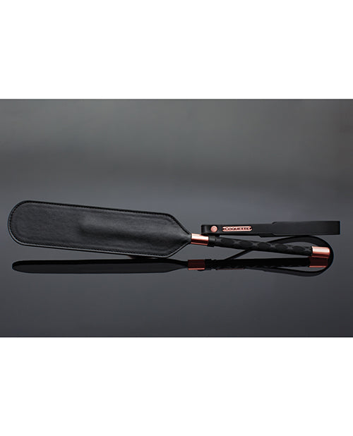 Pleasure Collection Matte Finish Paddle - Black-rose Gold - LUST Depot