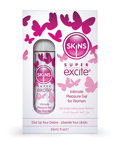 Skins Super Excite Clitoral Stimulation Gel - 30 Ml - LUST Depot