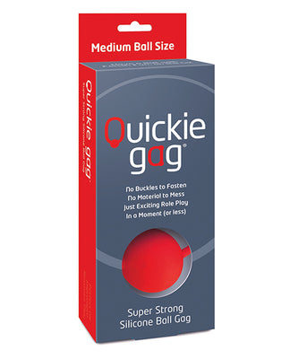 Quickie Ball Gag Medium - Red