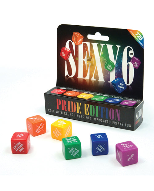 Sexy 6 Dice Game - Pride Edition - LUST Depot