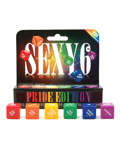 Sexy 6 Dice Game - Pride Edition - LUST Depot