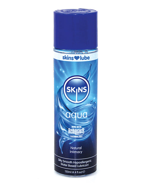 Skins Aqua Water Based Lubricant - 4.4 Oz - LUST Depot