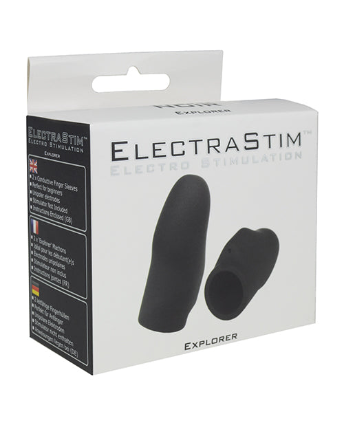 Electrastim Explorer Electro Finger Sleeves - Black - LUST Depot