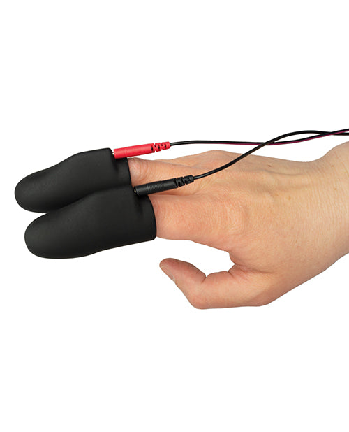 Electrastim Explorer Electro Finger Sleeves - Black - LUST Depot