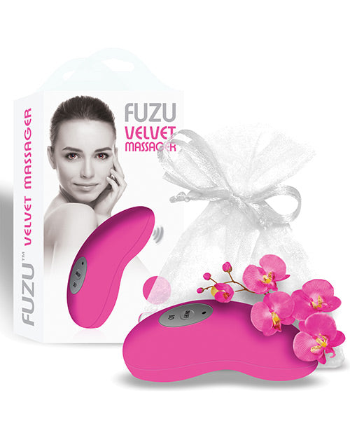 Fuzu Velvet Messager - Neon Pink - LUST Depot