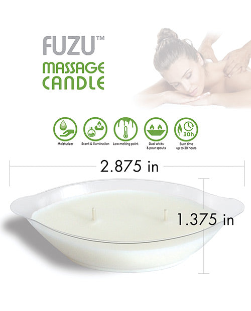 Fuzu Massage Candle - 4 Oz Coconut Passion - LUST Depot