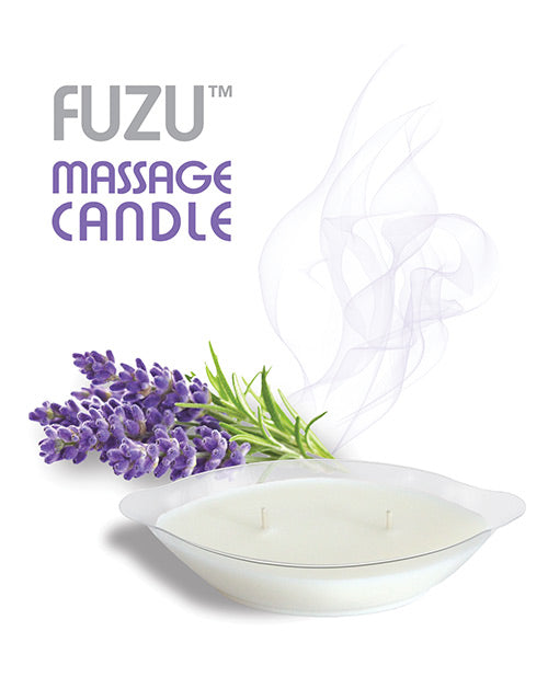 Fuzu Massage Candle - 4 Oz Lavender Mist - LUST Depot