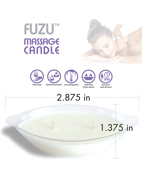 Fuzu Massage Candle - 4 Oz Lavender Mist - LUST Depot