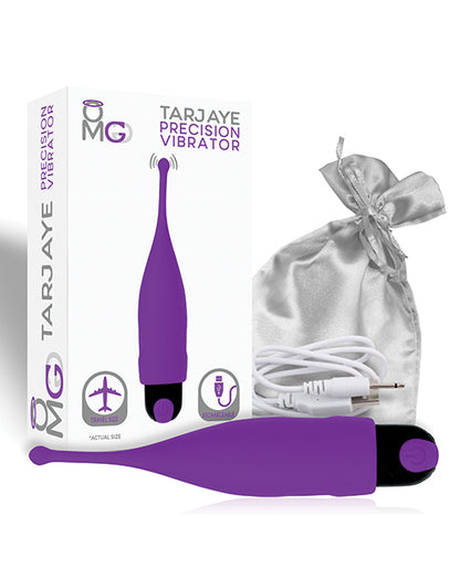 Omg Tarjaye Travel Size Precision Stimulator - Purple - LUST Depot