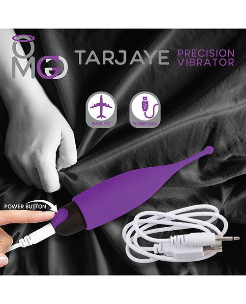 Omg Tarjaye Travel Size Precision Stimulator - Purple - LUST Depot