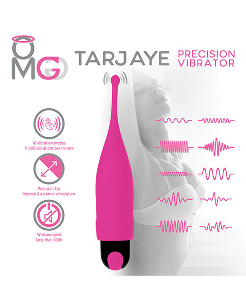 Omg Tarjaye Travel Size Precision Stimulator - Pink - LUST Depot