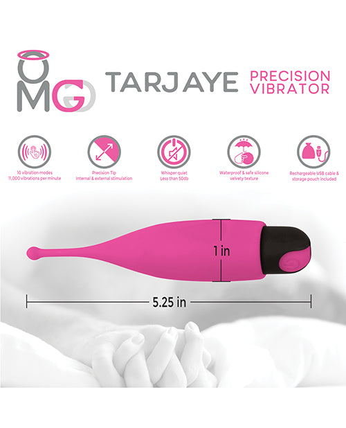 Omg Tarjaye Travel Size Precision Stimulator - Pink - LUST Depot