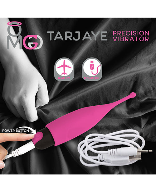 Omg Tarjaye Travel Size Precision Stimulator - Pink - LUST Depot