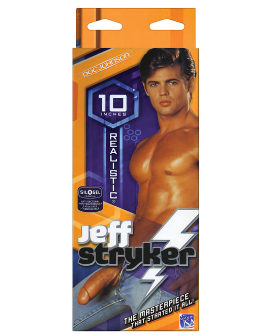 Jeff Stryker 10" Realistic Cock - Flesh - LUST Depot