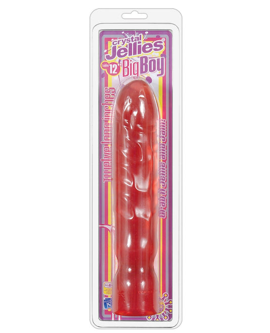 Crystal Jellies 12" Big Boy Dong - Pink - LUST Depot