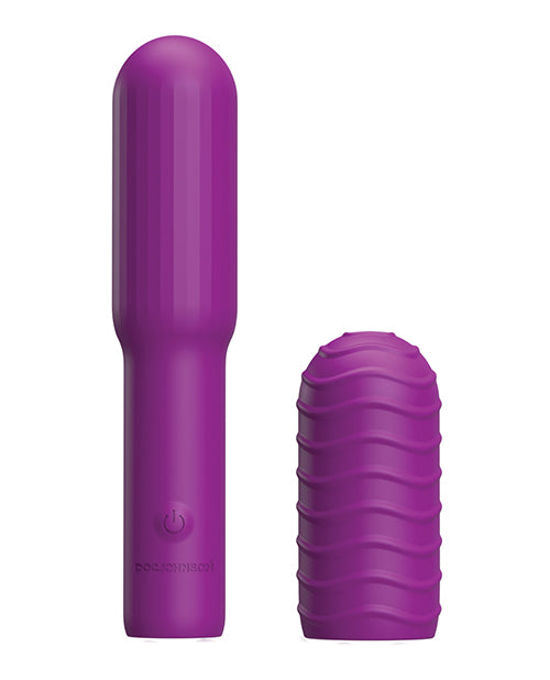 Pocket Rocket Elite Rechargeable W-removable Sleeve - Purple - LUST Depot