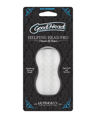 Goodhead Helping Head Pro Ultraskyn Stroker - Frost