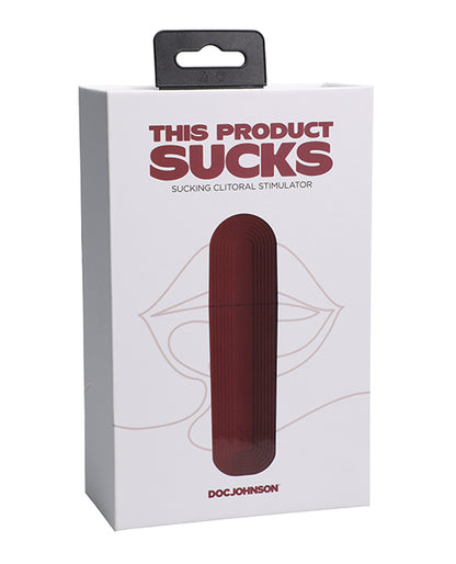 This Product Sucks Lipstick Suction Toy - Red - LUST Depot