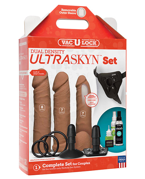 Vac-u-lock Dual Density Ultraskyn Set - Caramel - LUST Depot