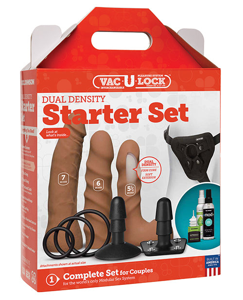 Vac-u-lock Dual Density Starter Set - Caramel - LUST Depot