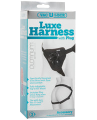 Vac-u-lock Platinum Edition Accessories Luxe Harness - Black