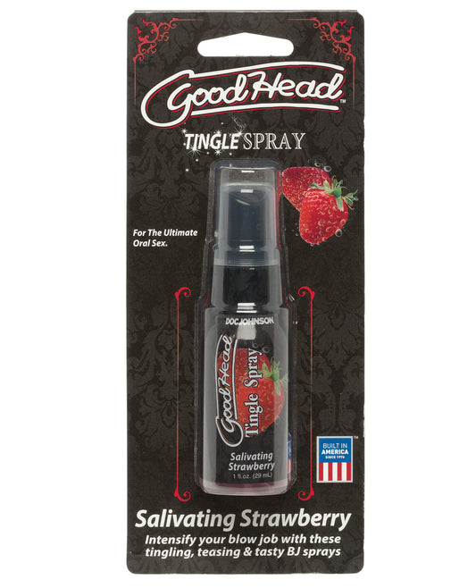 Good Head Tingle Spray - Salivating Strawberry - LUST Depot