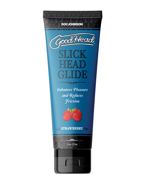 Goodhead Slick Head Glide - 4 Oz Strawberry - LUST Depot