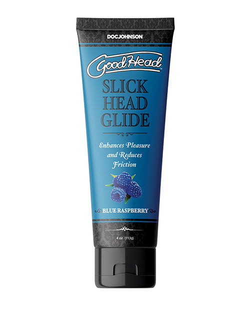 Goodhead Slick Head Glide Boxed - 4 Oz Blue Raspberry - LUST Depot