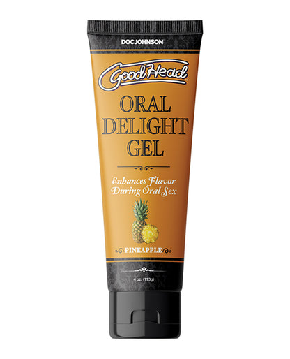 Goodhead Oral Delight Gel - 4 Oz Pineapple - LUST Depot