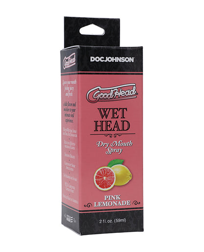 Goodhead Wet Head Dry Mouth Spray - 2 Oz Pink Lemonade - LUST Depot