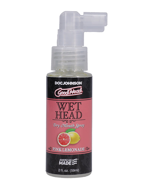 Goodhead Wet Head Dry Mouth Spray - 2 Oz Pink Lemonade - LUST Depot