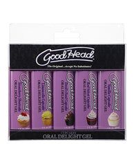 Goodhead Cupcake Oral Delight Gel - Asst. Flavors Pack Of 5