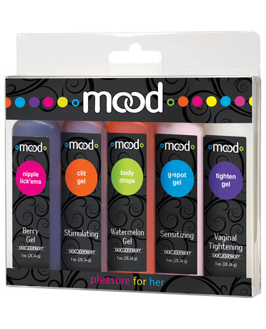 Mood Lube Pleasure For Her - Asst. Pack Of 5