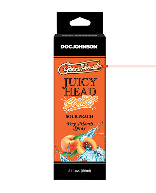 Goodhead Juicy Head Dry Mouth Spray - 2 Oz Sour Peach - LUST Depot