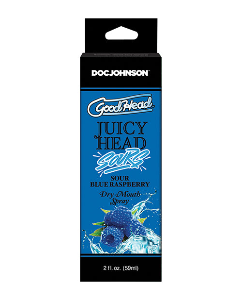 Goodhead Juicy Head Dry Mouth Spray - 2 Oz Sour Blue Raspberry - LUST Depot