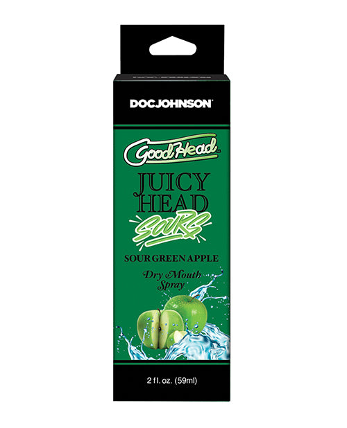 Goodhead Juicy Head Dry Mouth Spray - 2 Oz Sour Green Apple - LUST Depot