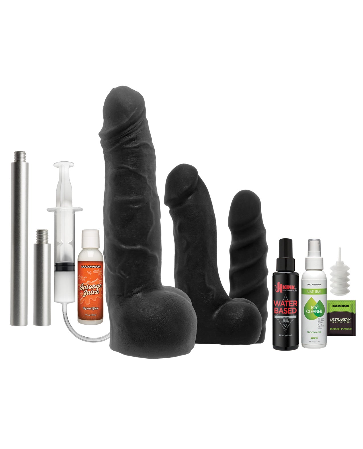 Kink Fucking Machines Power Banger Cock Collector Accessory Pack - 10 Pc Kit - LUST Depot